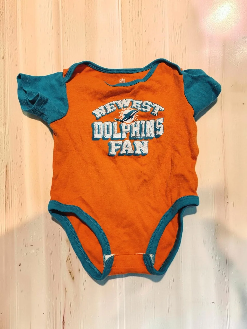 Miami Heat,ucf,miami Dolphin Gray Baby One-Piece Bodysuit  5 In A Pack